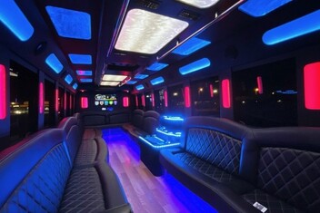 Simi Valley Limousine Bus Interior