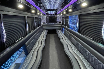 Simi Valley Party Bus Interior