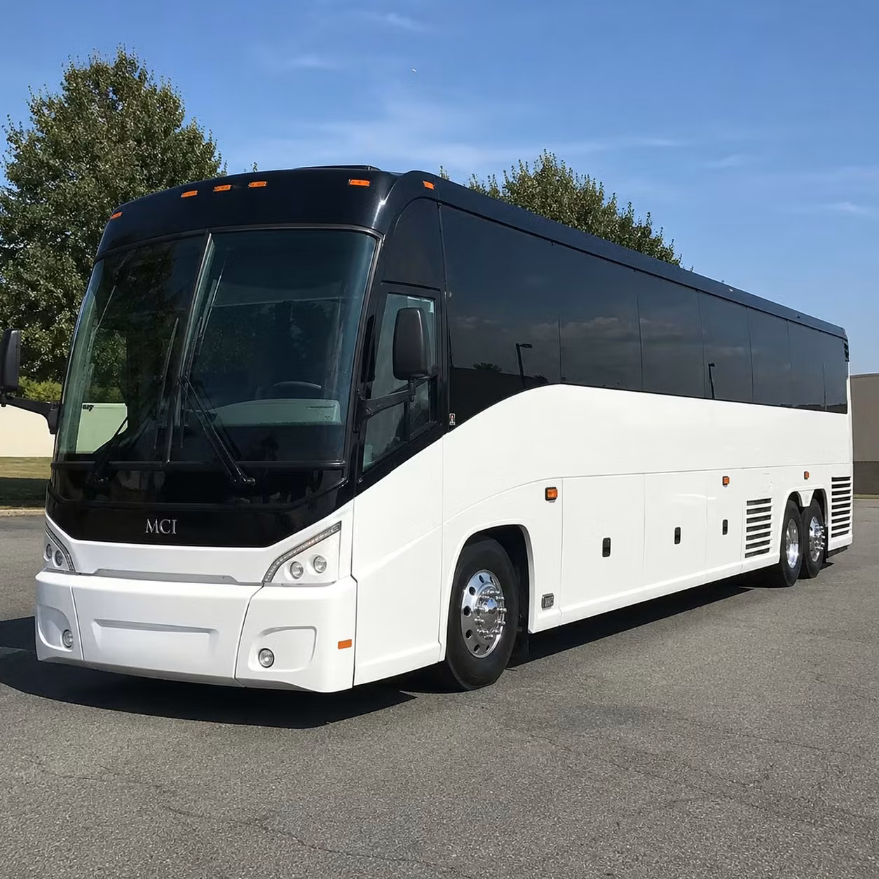 56 passenger charter bus