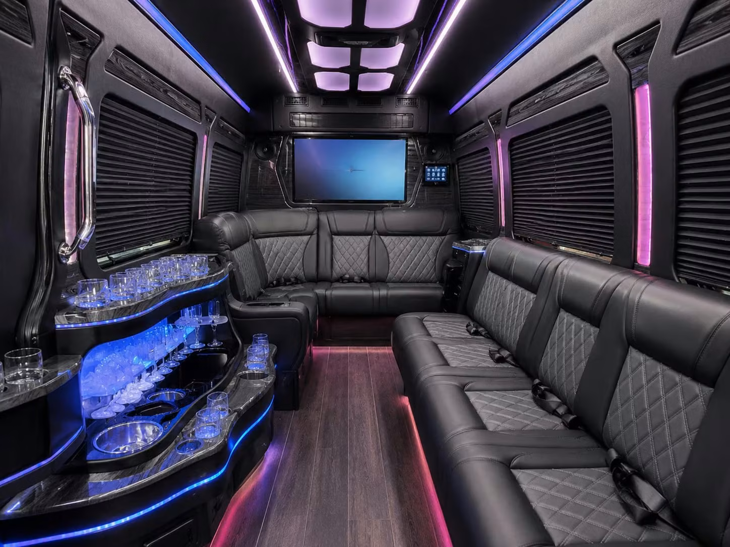 bridal party transportation and rehearsal dinner shuttles in simi valley