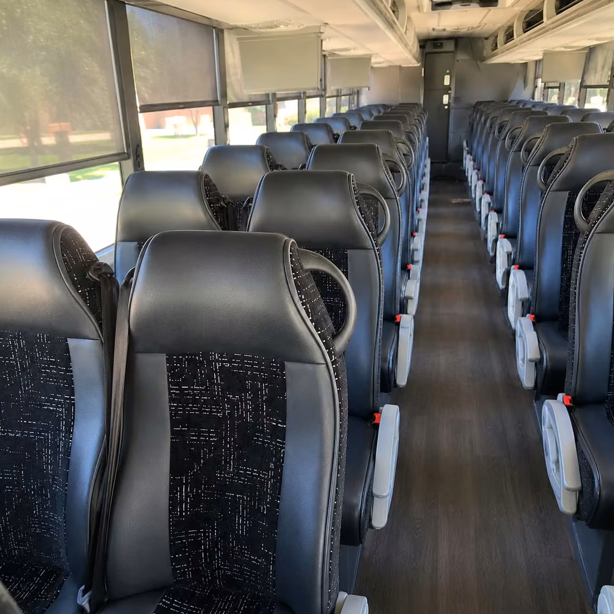 simi valley charter bus interior